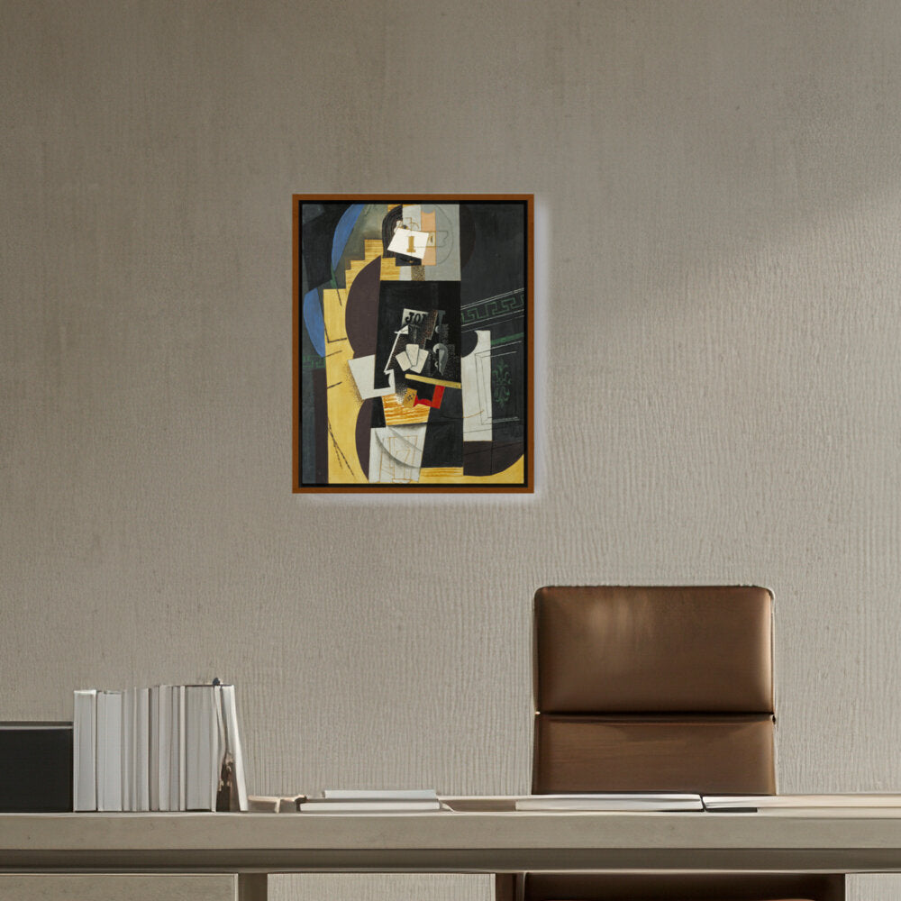The Card Players - FLOATING FRAME