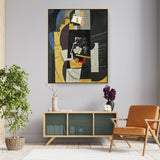 The Card Players - FLOATING FRAME