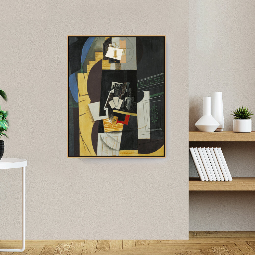 The Card Players - FLOATING FRAME