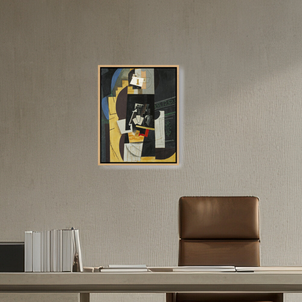 The Card Players - FLOATING FRAME