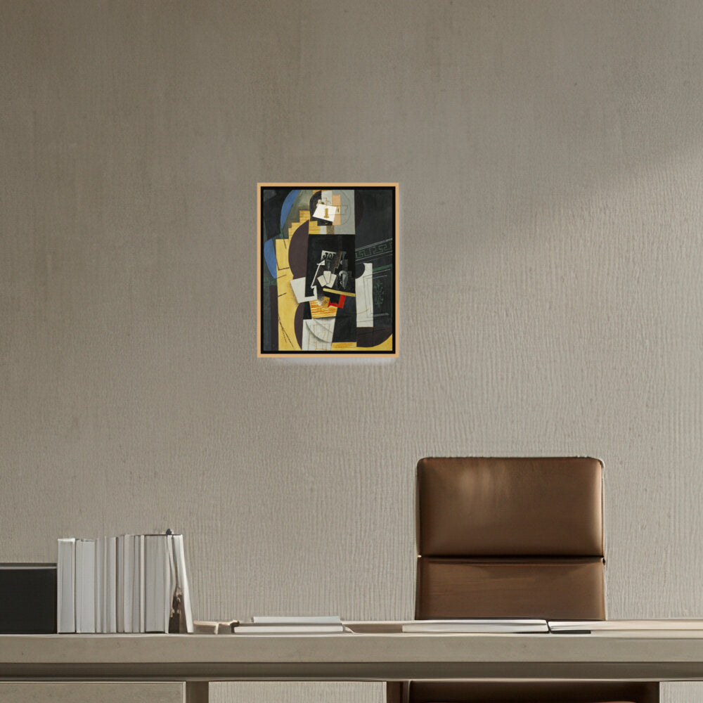The Card Players - FLOATING FRAME