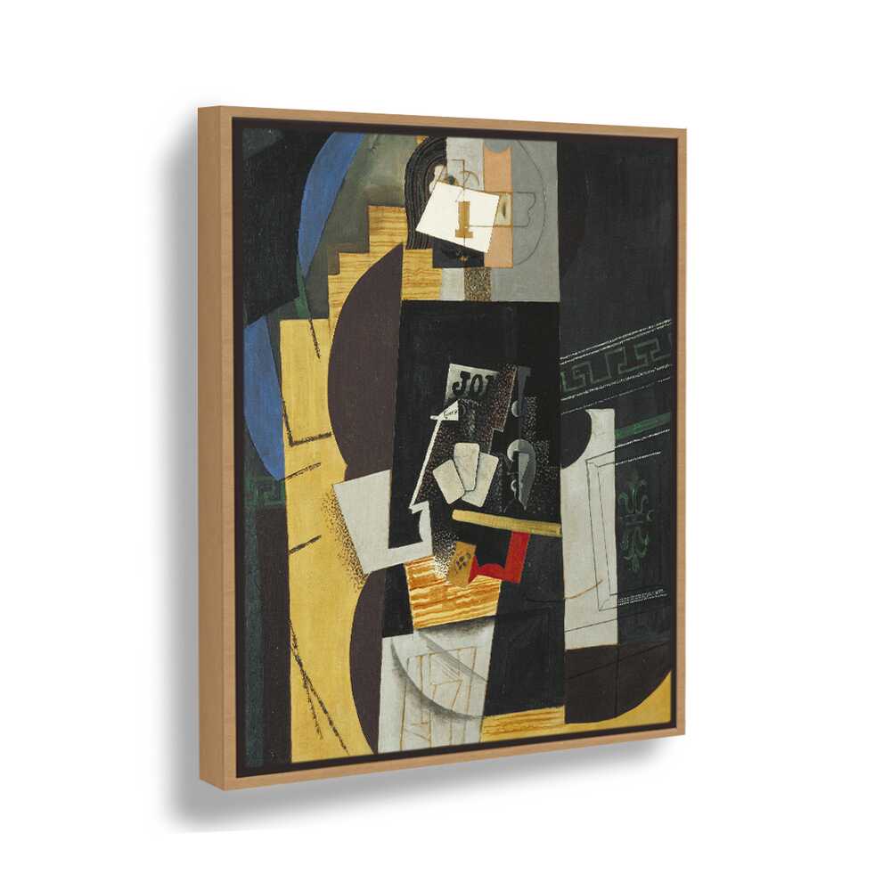 The Card Players - FLOATING FRAME