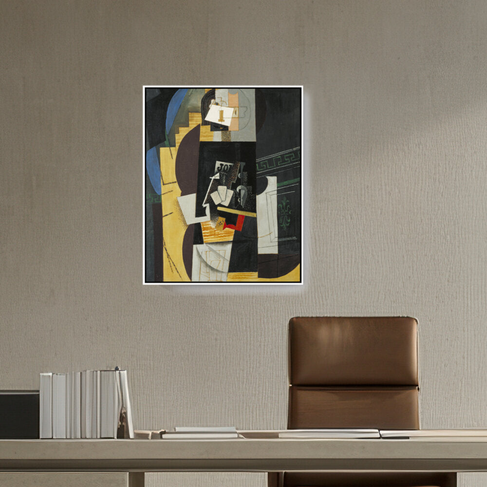 The Card Players - FLOATING FRAME