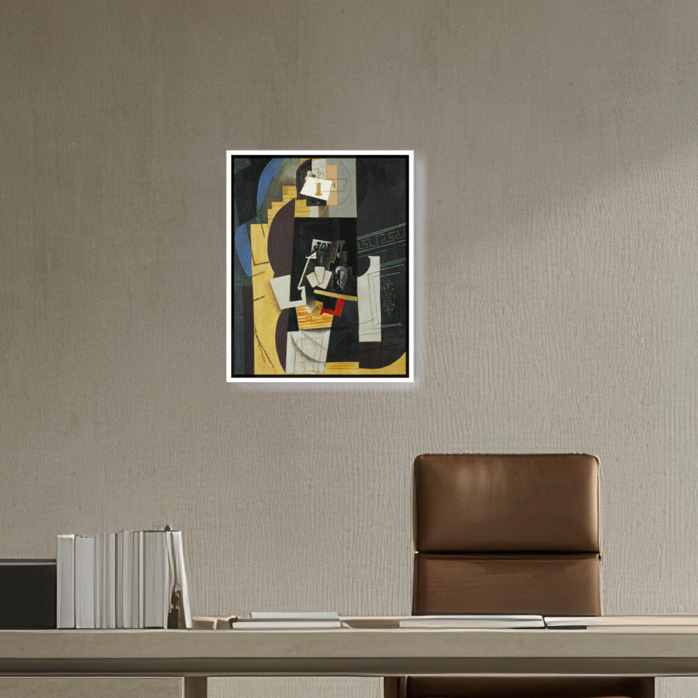 The Card Players - FLOATING FRAME
