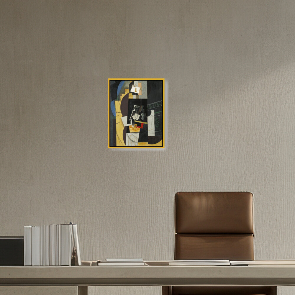The Card Players - FLOATING FRAME