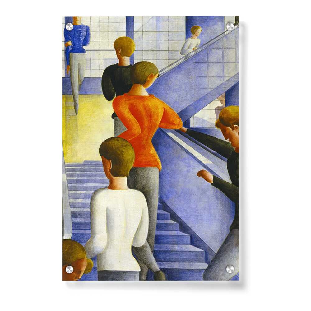 Bauhaus Stairway 1932 - Acrylic Wall Photo