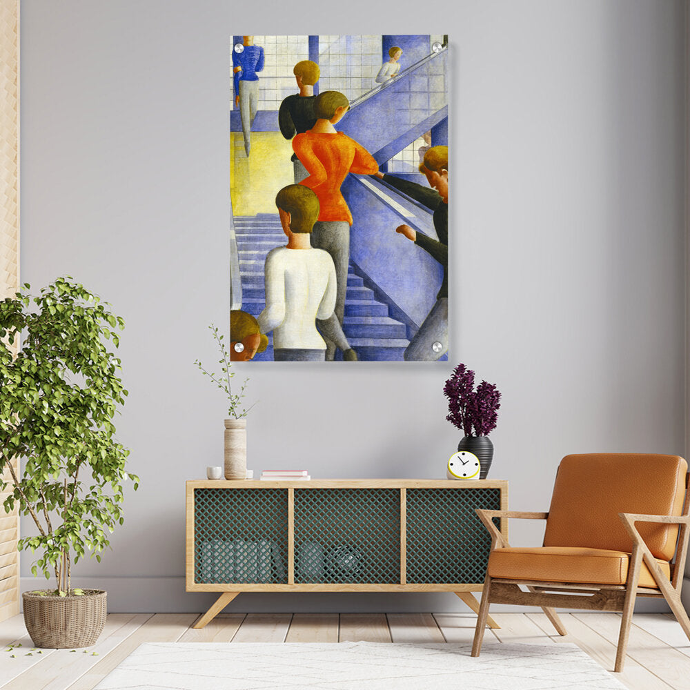 Bauhaus Stairway 1932 - Acrylic Wall Photo