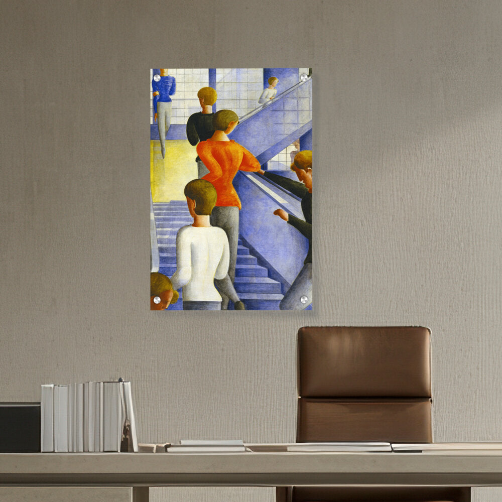 Bauhaus Stairway 1932 - Acrylic Wall Photo