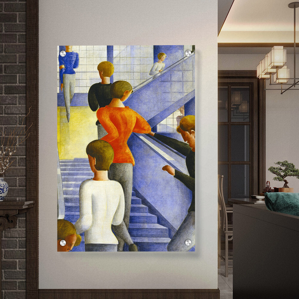 Bauhaus Stairway 1932 - Acrylic Wall Photo