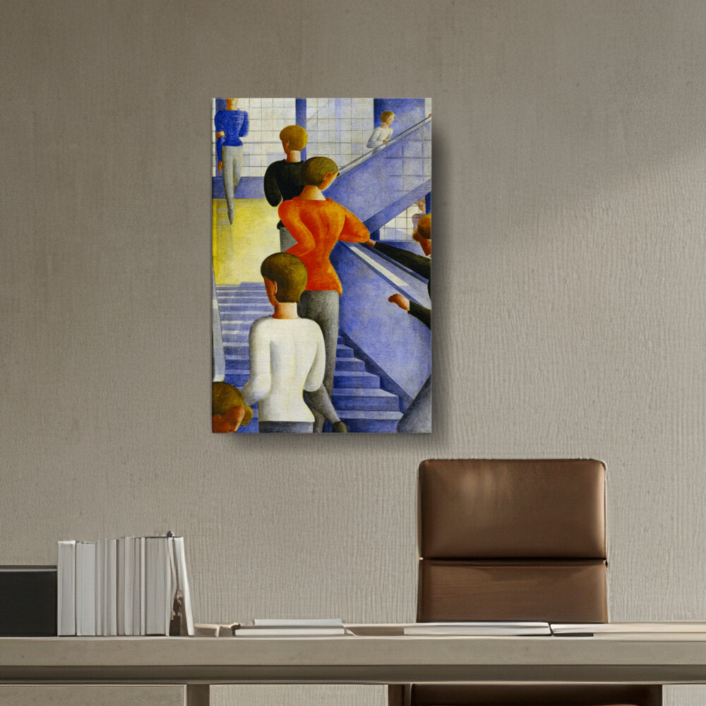 Bauhaus Stairway 1932 - Wall Canvas