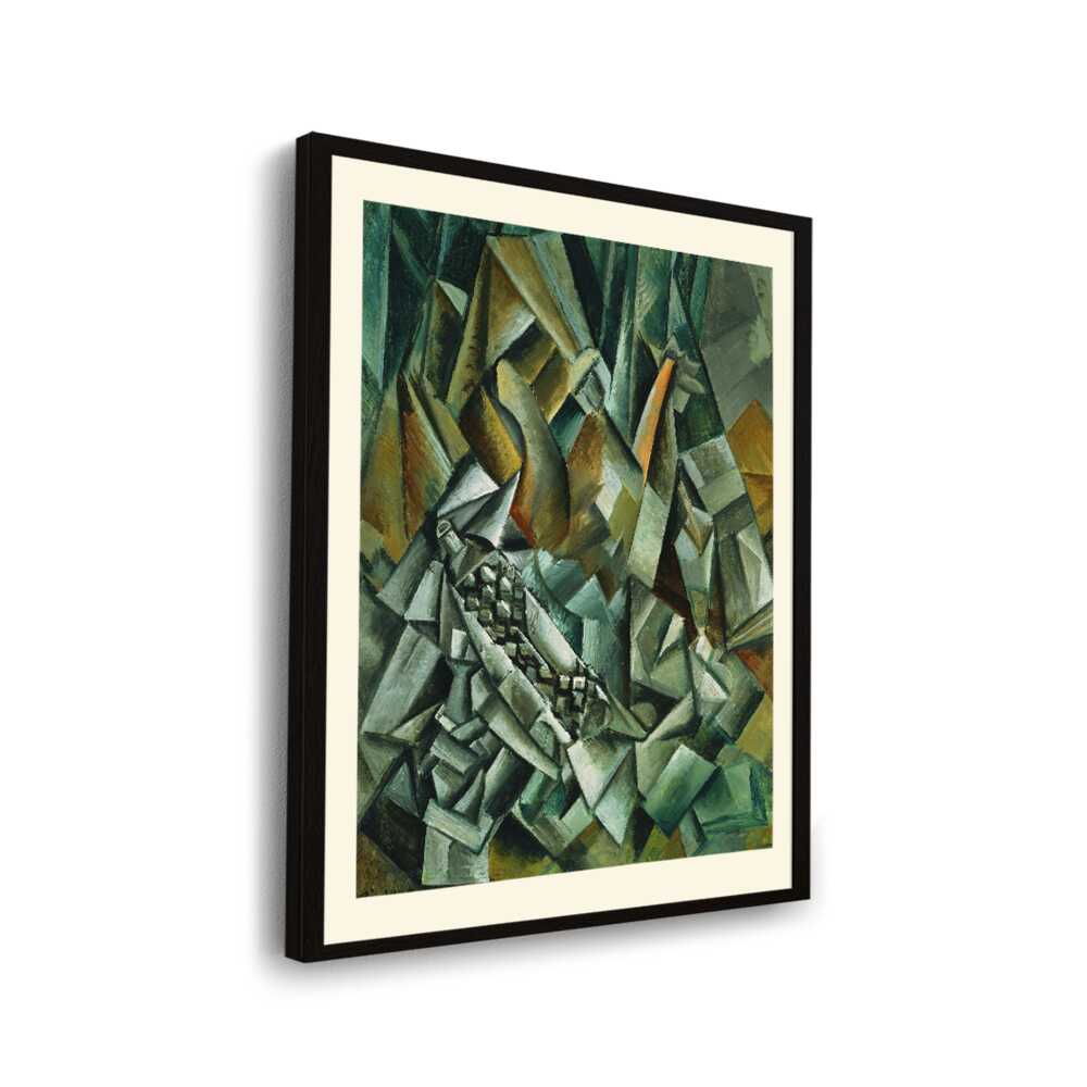 Still Life With Liqueur Bottle - WALL MOUNT FRAME