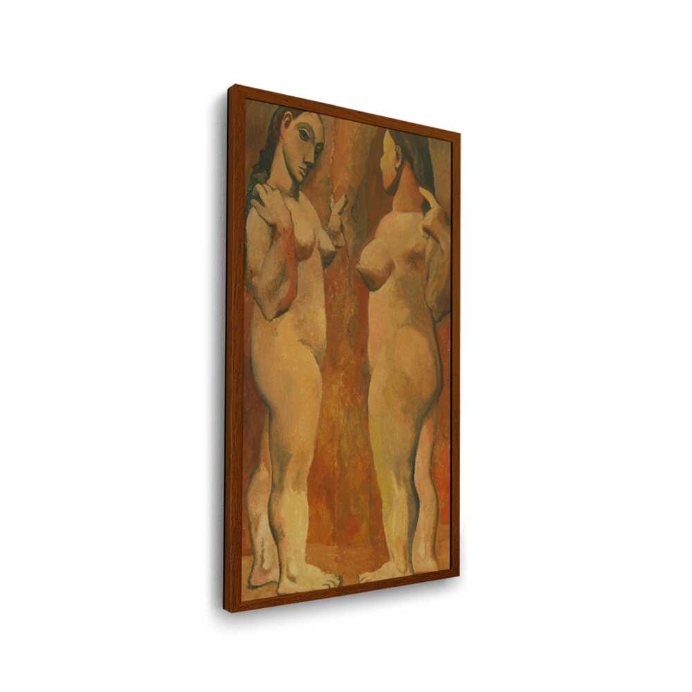 Two Nudes - Framed Canvas