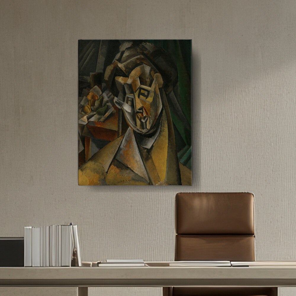 Artist5 - Art - Woman With Pears - Wall Canvas