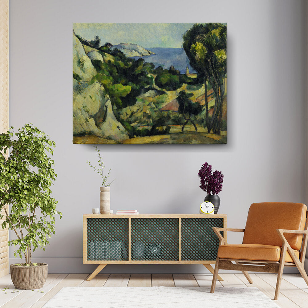 L'Estaque - Wall Canvas