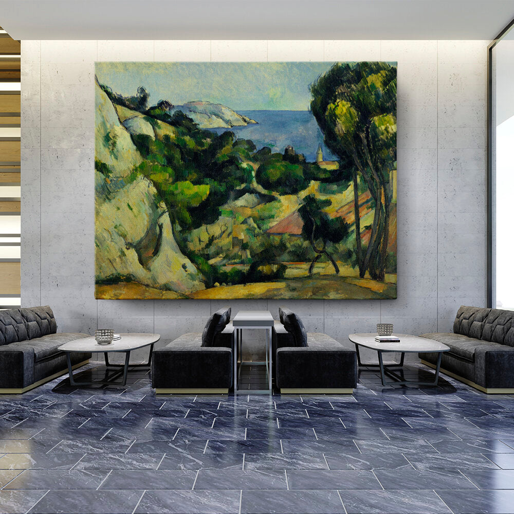 L'Estaque - Wall Canvas