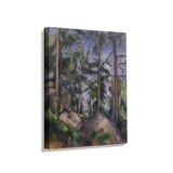 Pines And Rocks - Wall Canvas