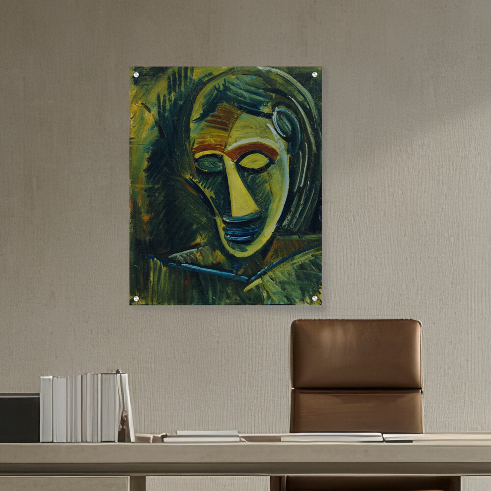 Artist5 - Art - Woman's Head - Acrylic Wall Photo