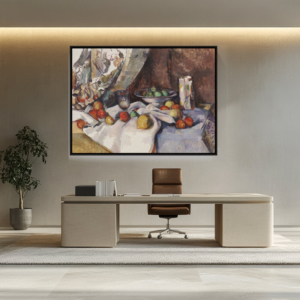 Still Life With Apples - FLOATING FRAME