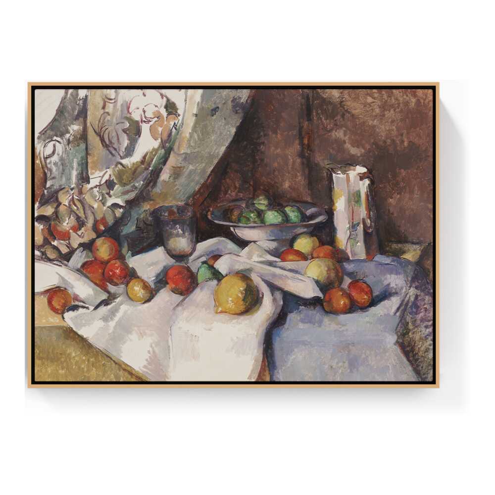 Still Life With Apples - FLOATING FRAME