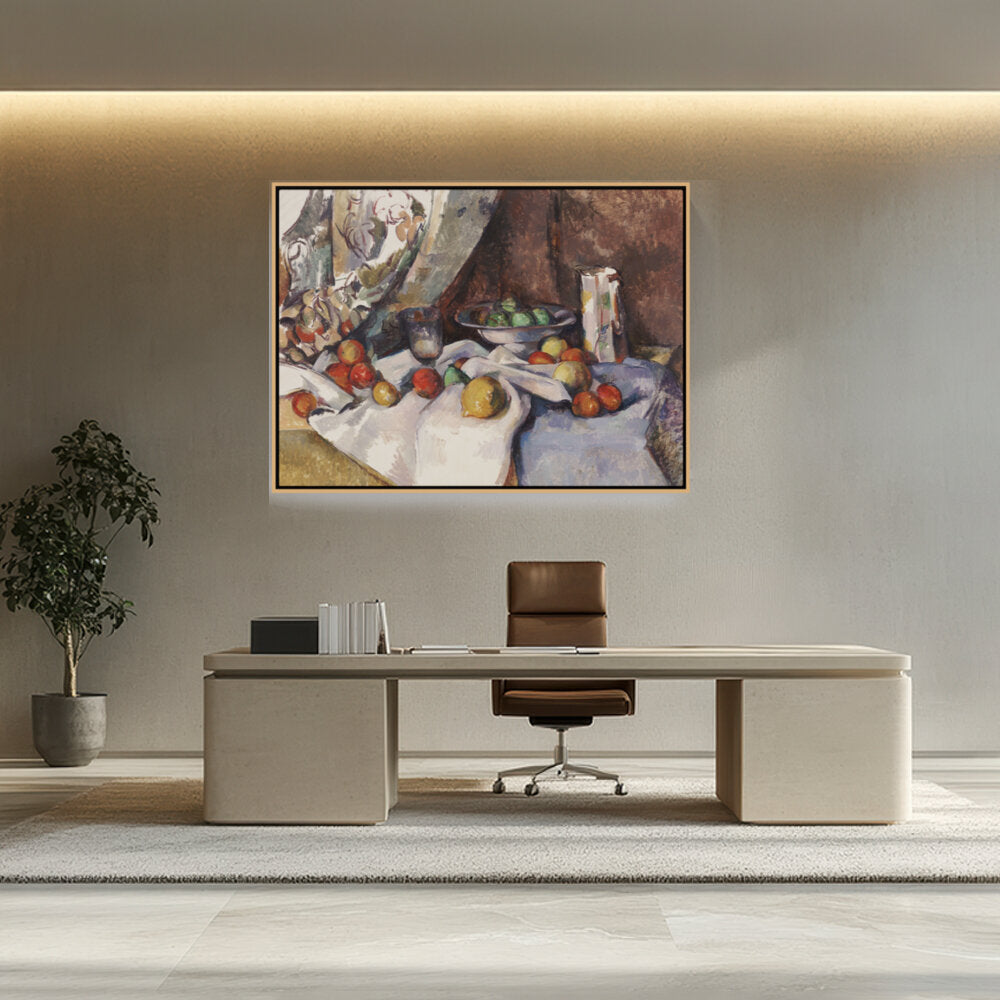 Still Life With Apples - FLOATING FRAME