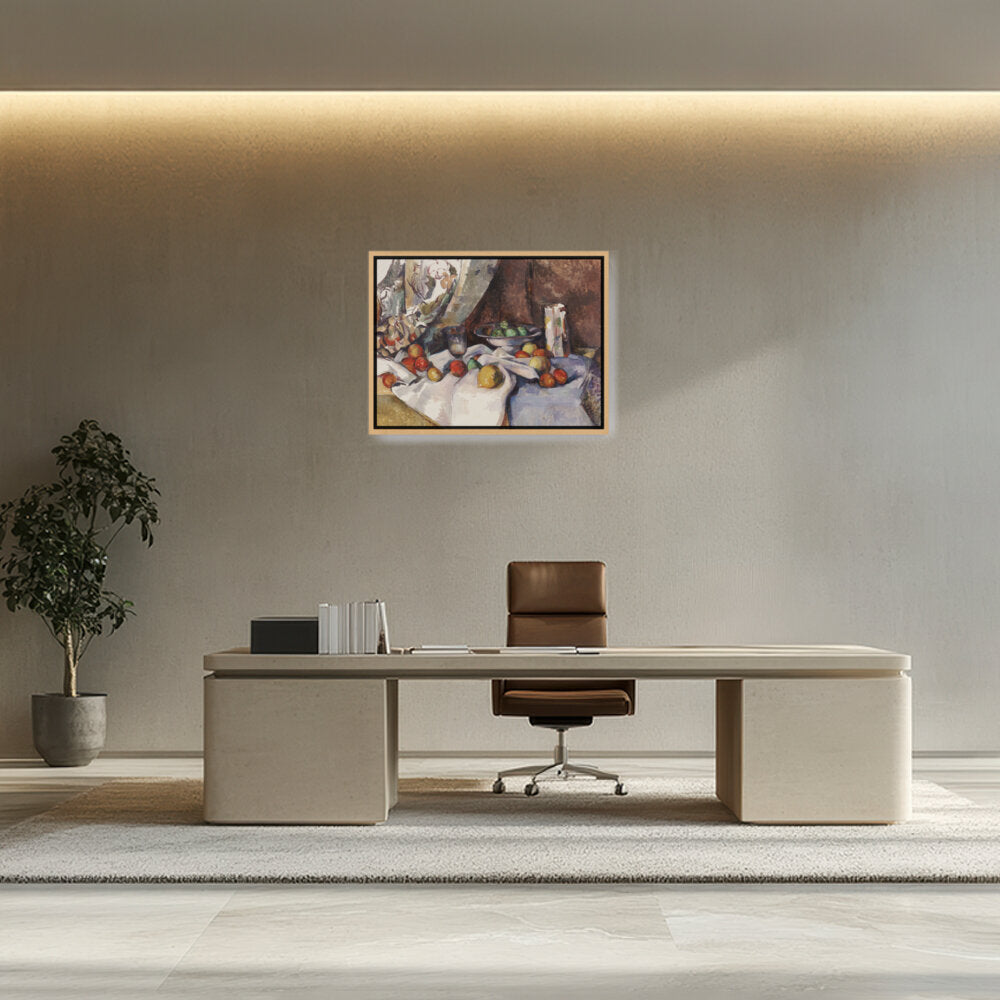 Still Life With Apples - FLOATING FRAME