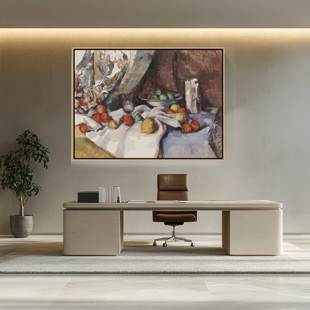 Still Life With Apples - FLOATING FRAME