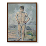 The Bather - Framed Canvas