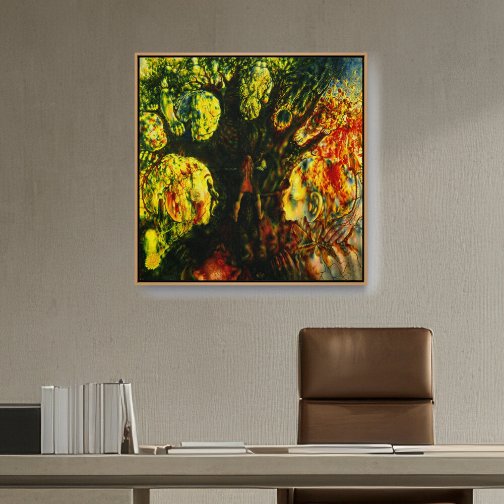 Artist5 - Art - Hide And Seek - FLOATING FRAME