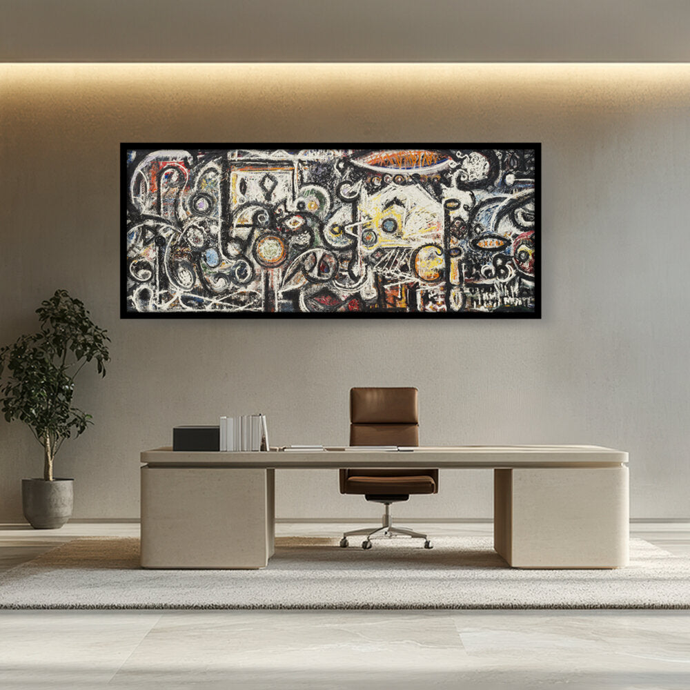 Fugue Number 2 - Framed Canvas