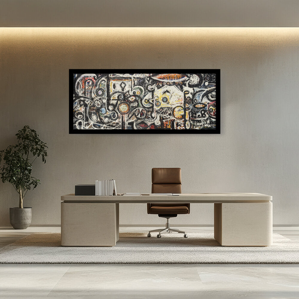 Fugue Number 2 - Framed Canvas