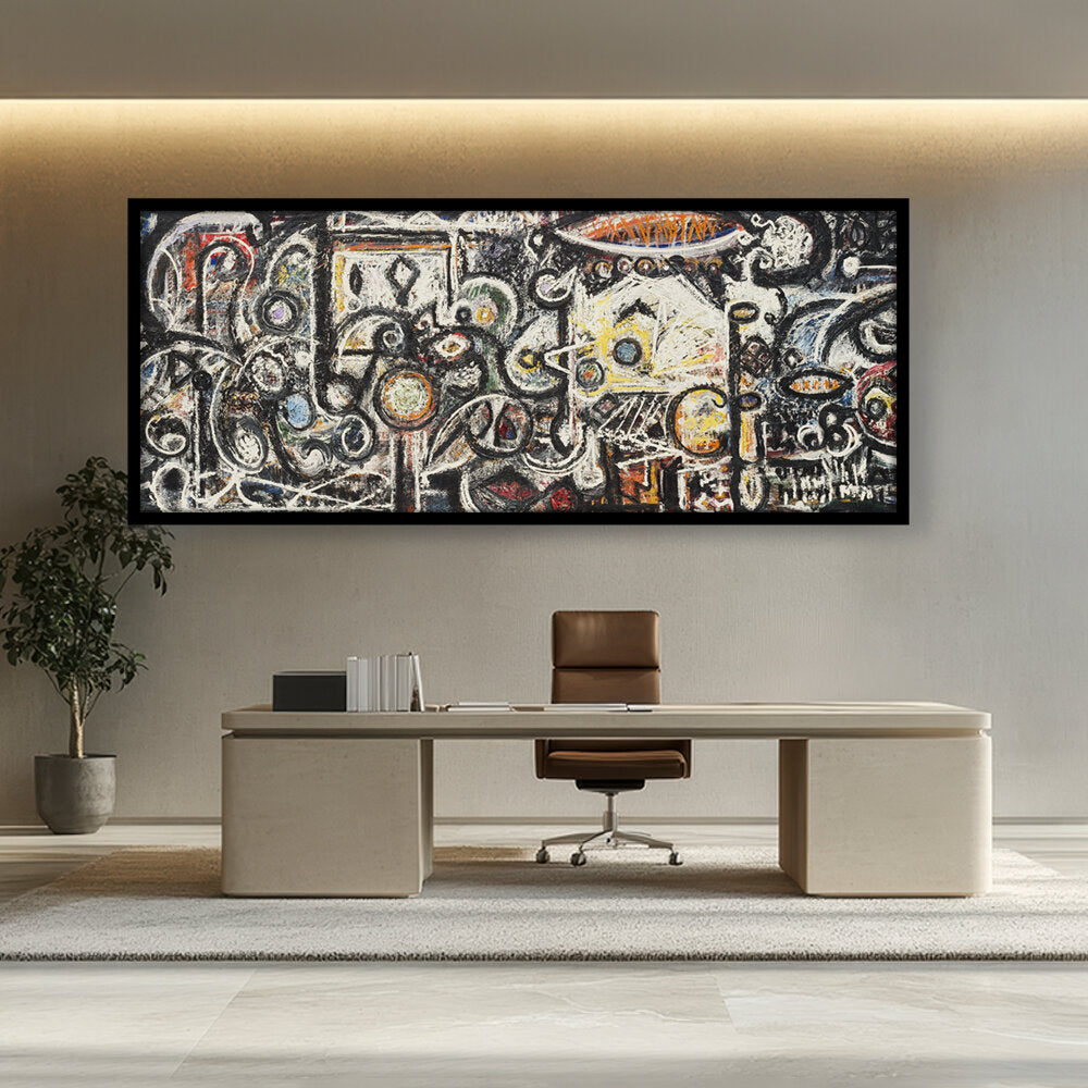 Fugue Number 2 - Framed Canvas