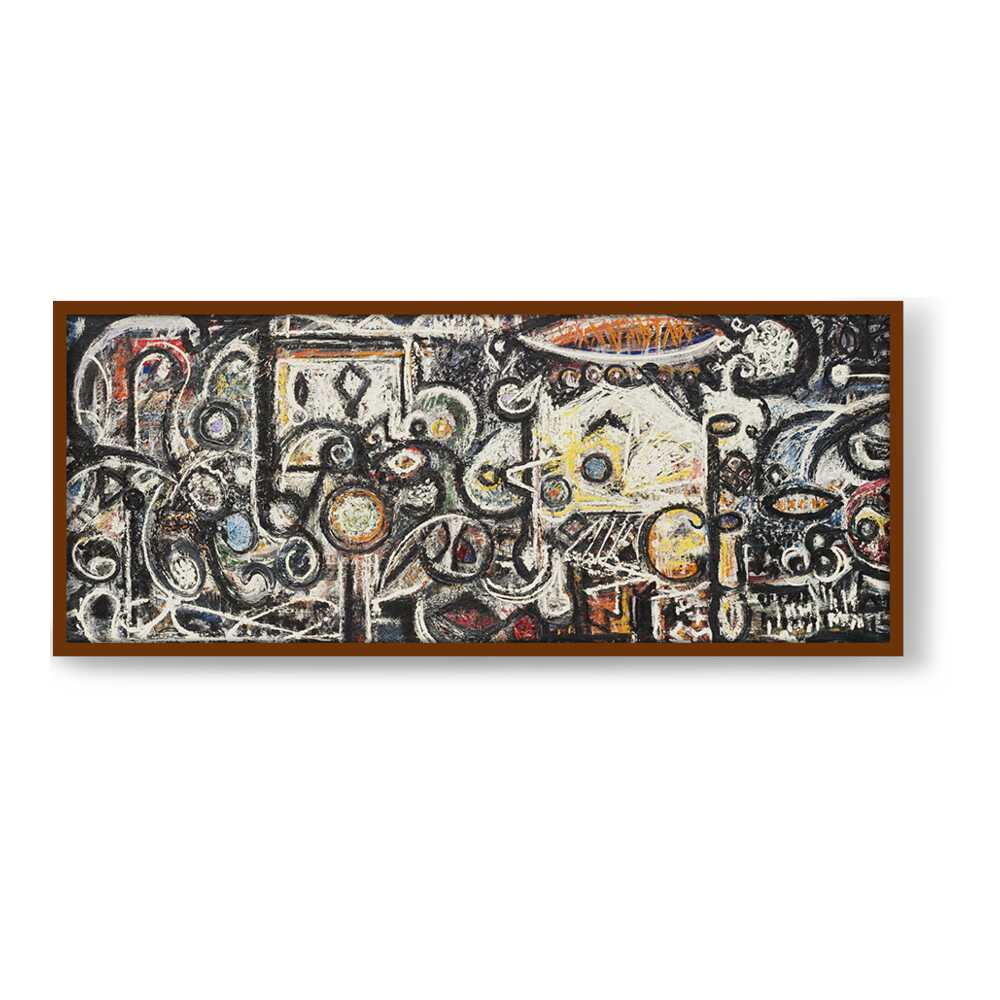 Fugue Number 2 - Framed Canvas