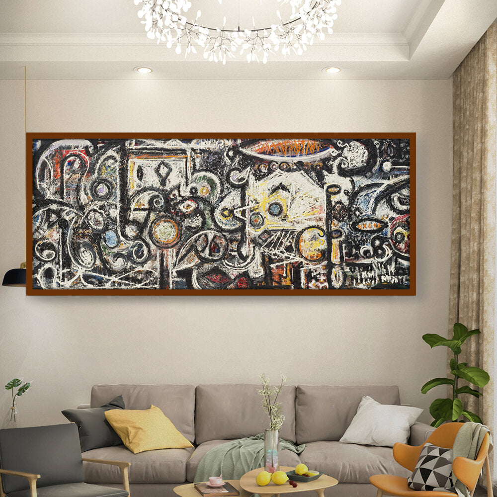 Fugue Number 2 - Framed Canvas