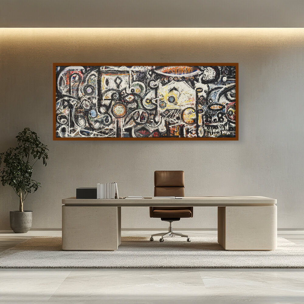 Fugue Number 2 - Framed Canvas