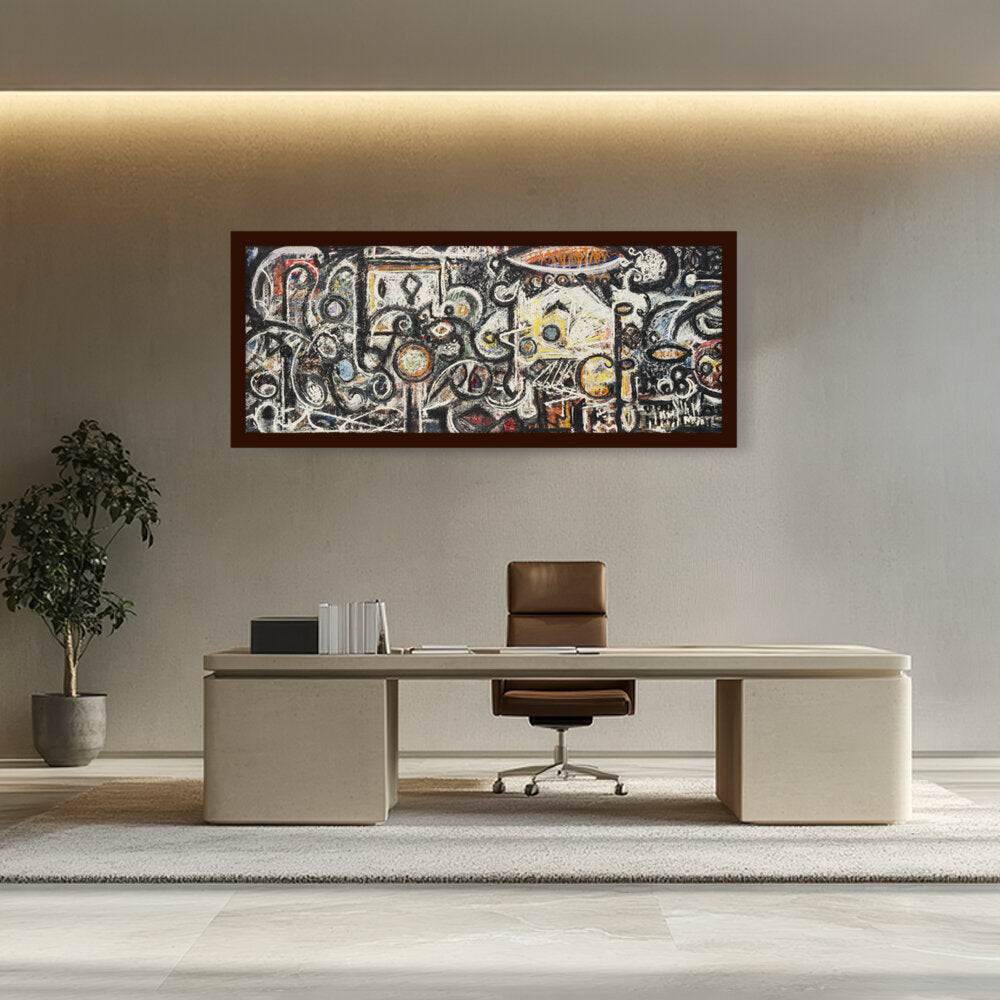 Fugue Number 2 - Framed Canvas