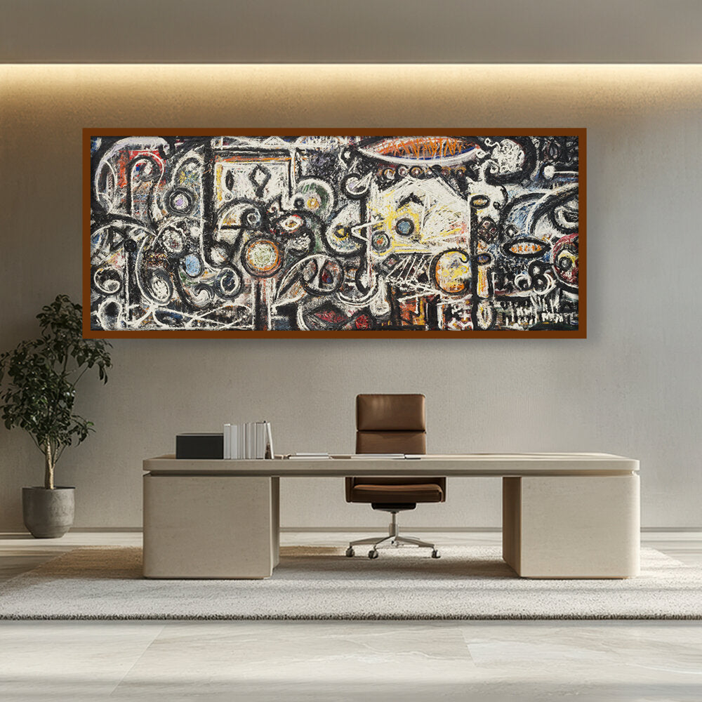 Fugue Number 2 - Framed Canvas