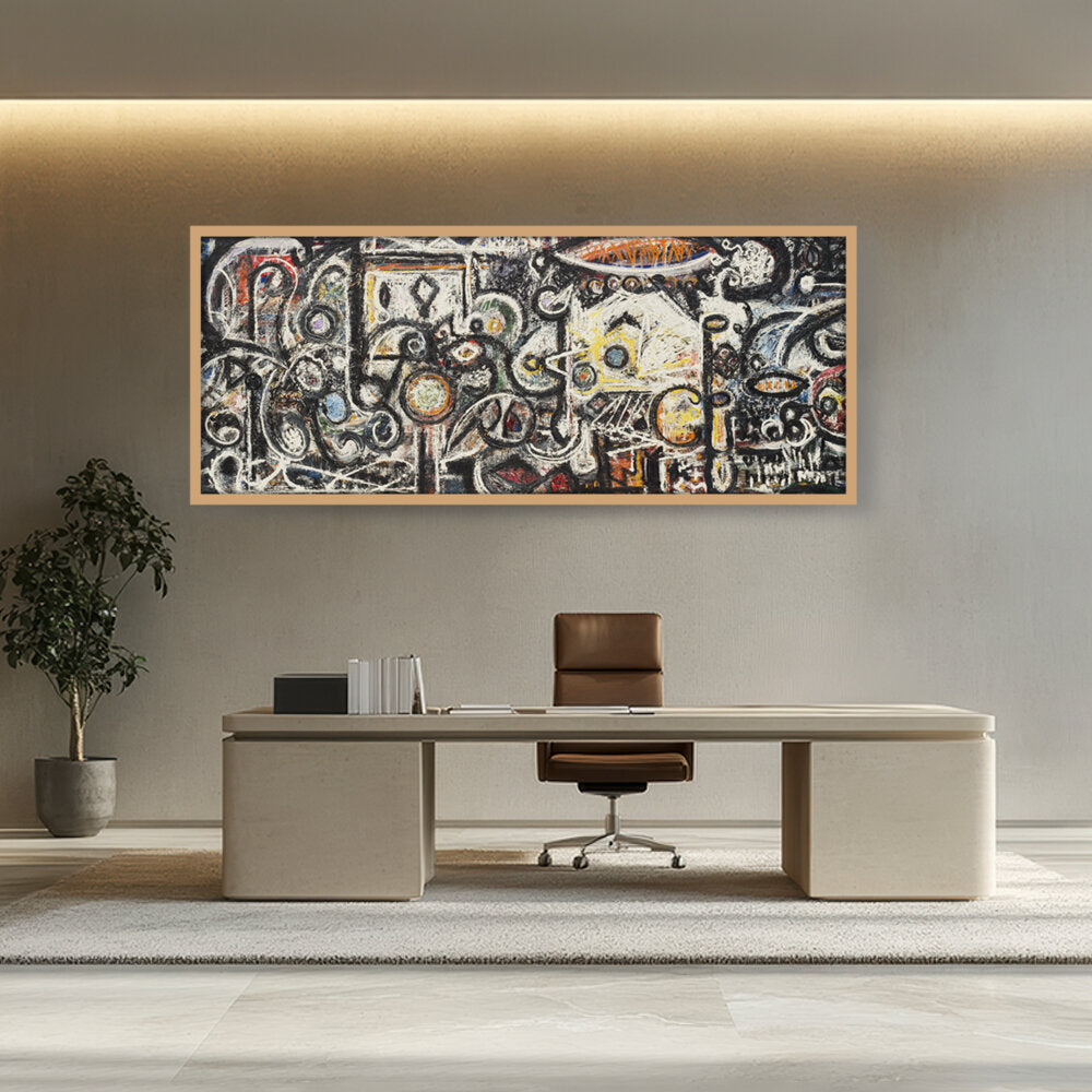 Fugue Number 2 - Framed Canvas