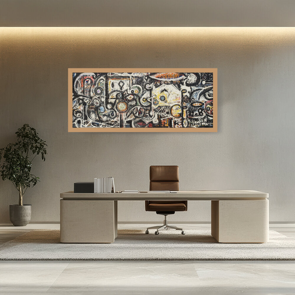 Fugue Number 2 - Framed Canvas