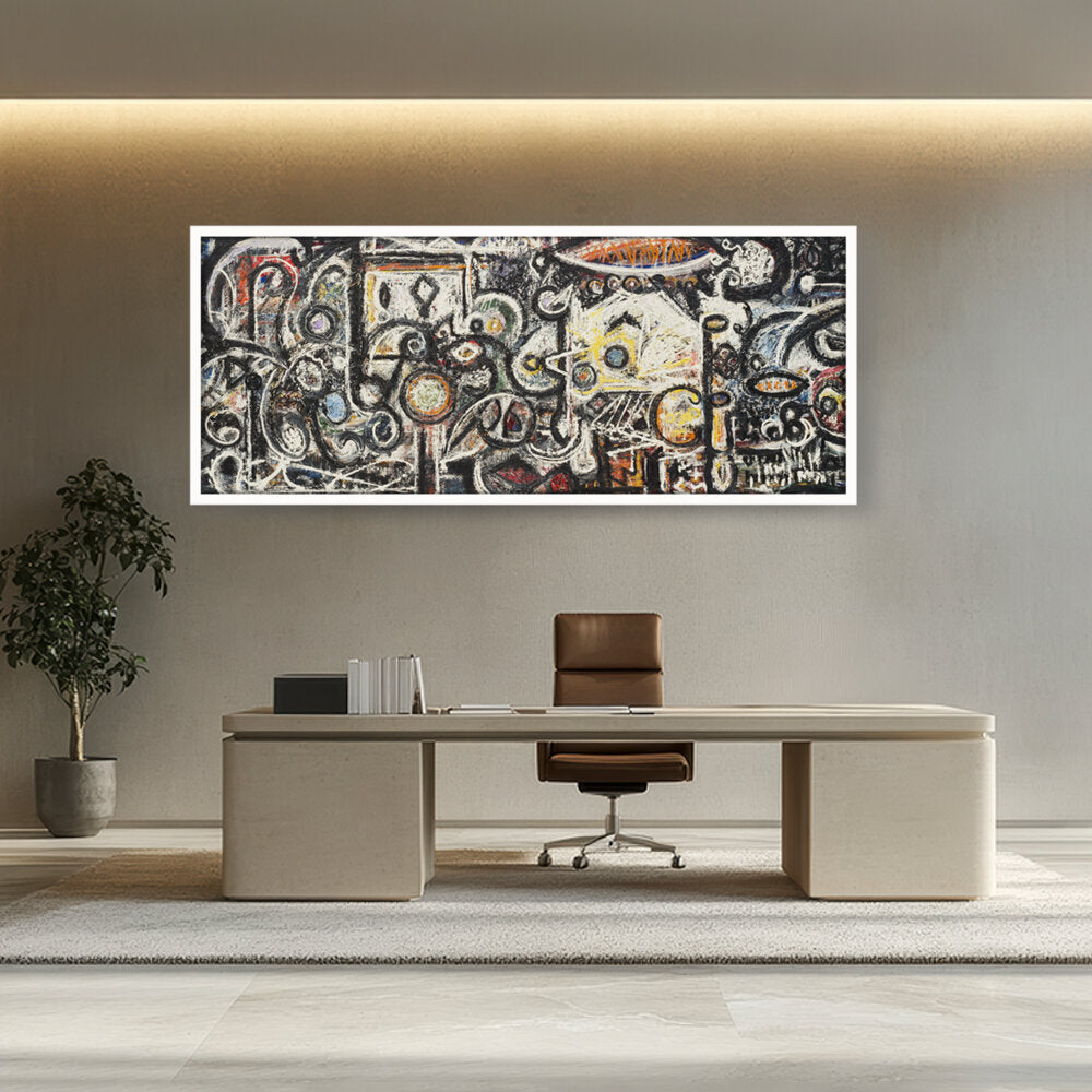 Fugue Number 2 - Framed Canvas