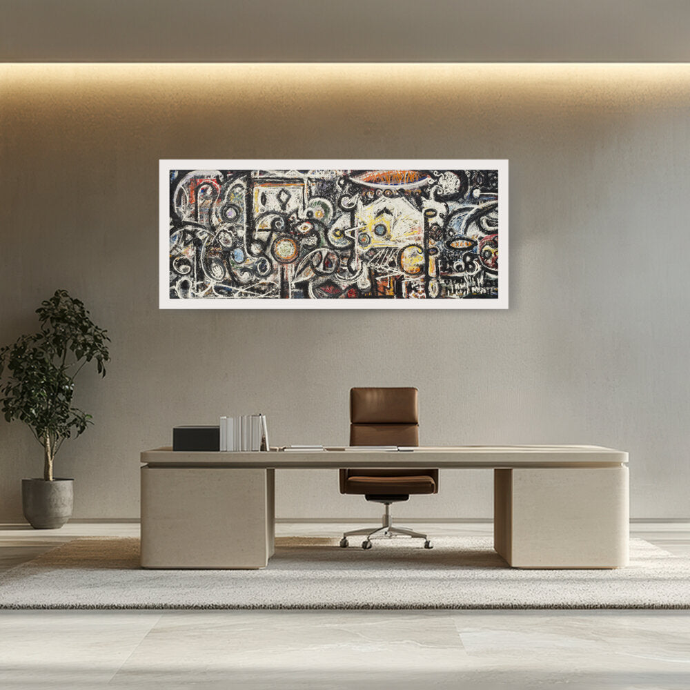 Fugue Number 2 - Framed Canvas