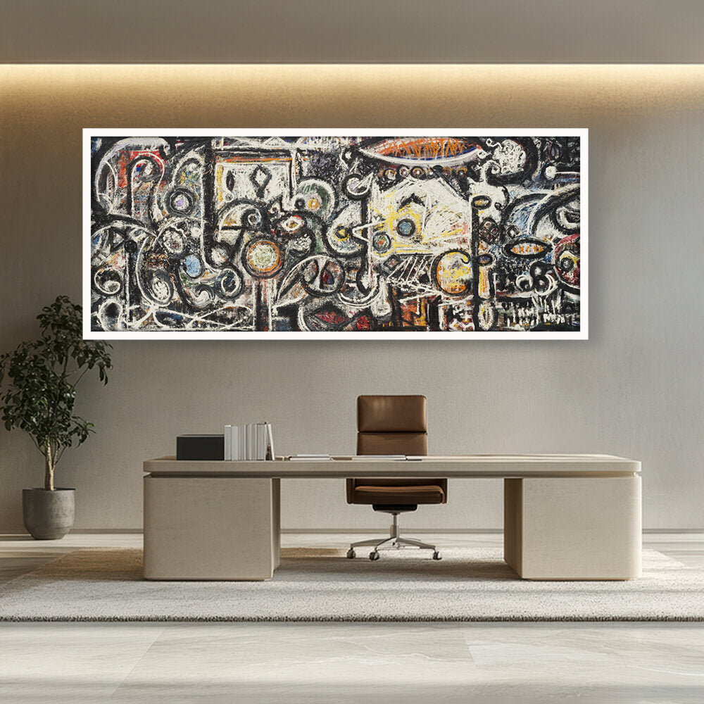 Fugue Number 2 - Framed Canvas