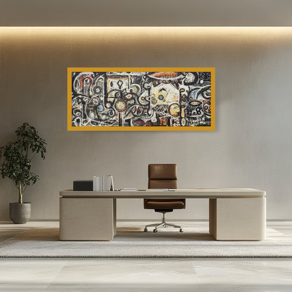 Fugue Number 2 - Framed Canvas