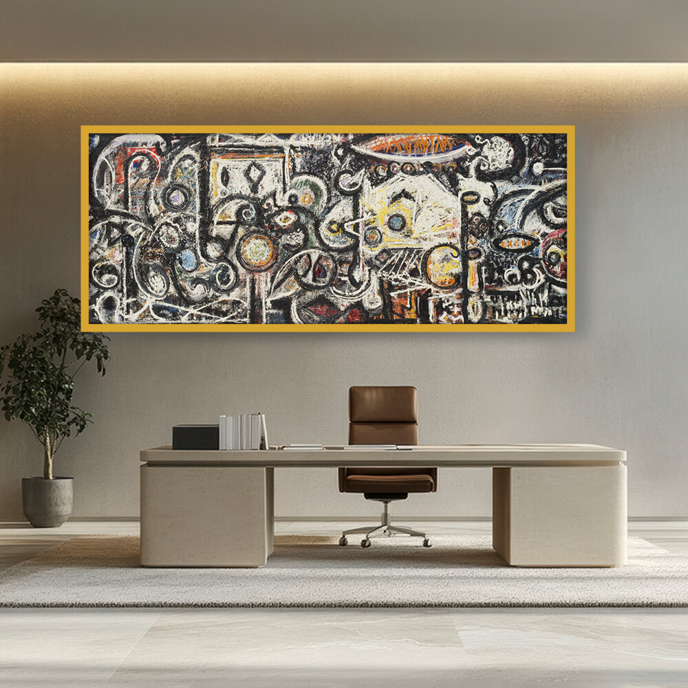 Fugue Number 2 - Framed Canvas