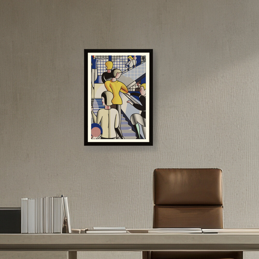 Bauhaus Stairway - WALL MOUNT FRAME