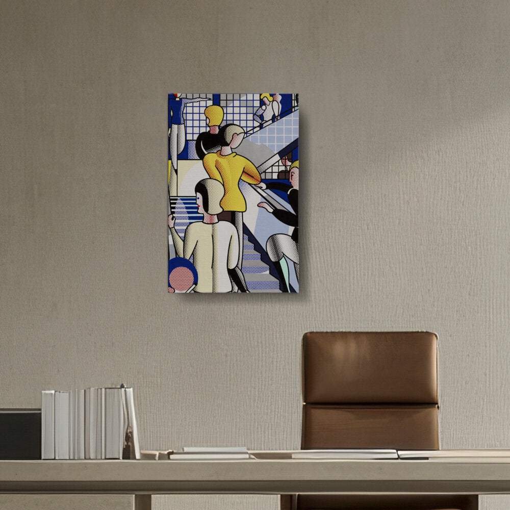 Bauhaus Stairway - Wall Canvas