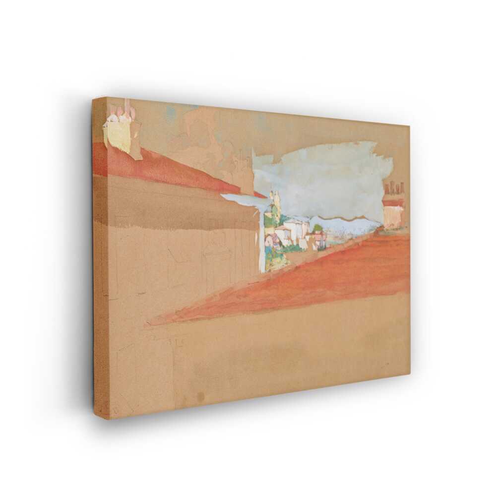 Picasoul - Picasoul Curated - Rooftops And Sky - Wall Decor