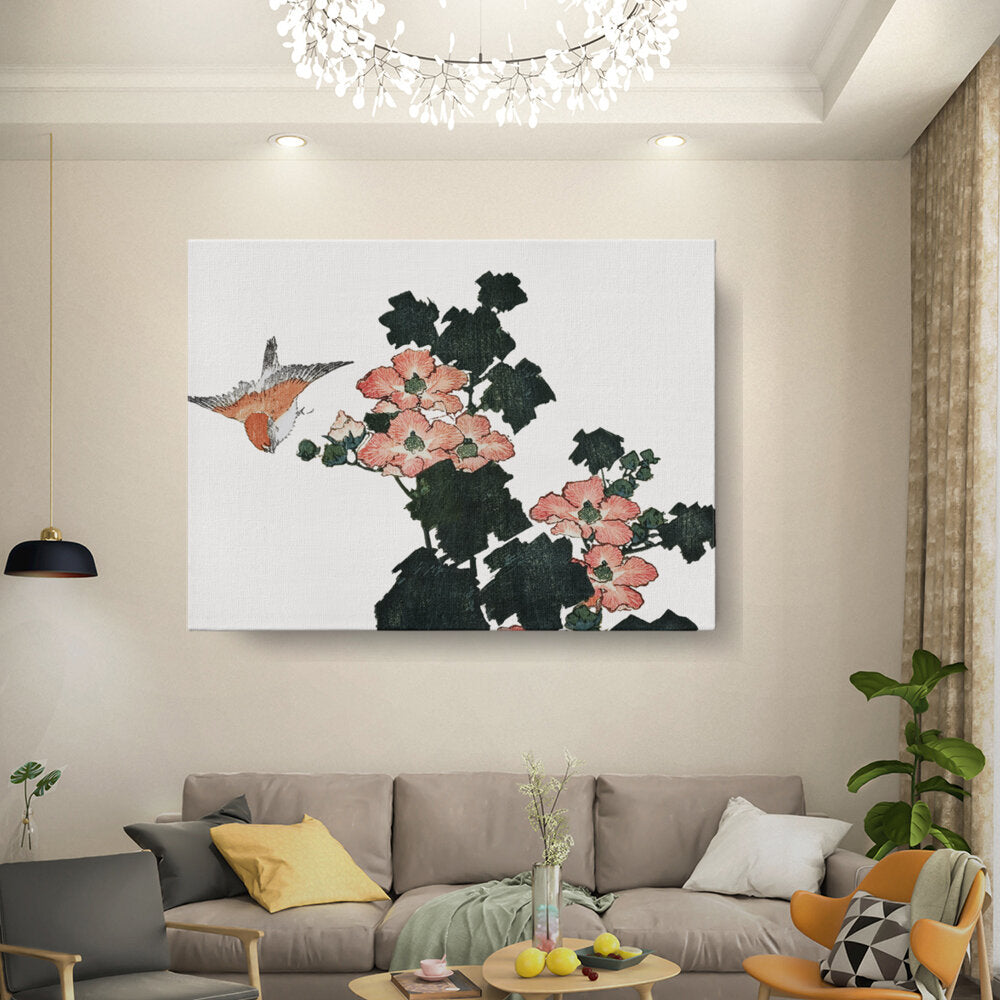 Blossoms And Bird