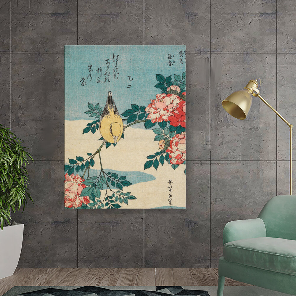 Songbird Among Blossoms