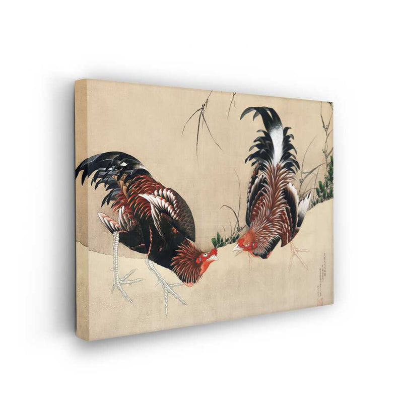 Picasoul - Picasoul Curated - Rooster Duel - Wall Decor