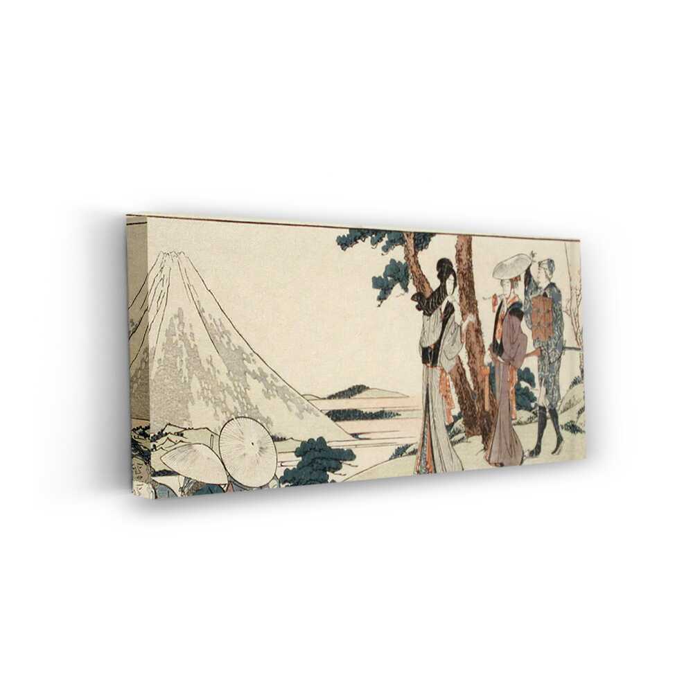 Picasoul - Picasoul Curated - Mount Fuji And Travelers - Wall Decor